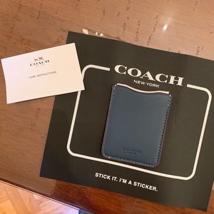 Coach Phone Card Holder